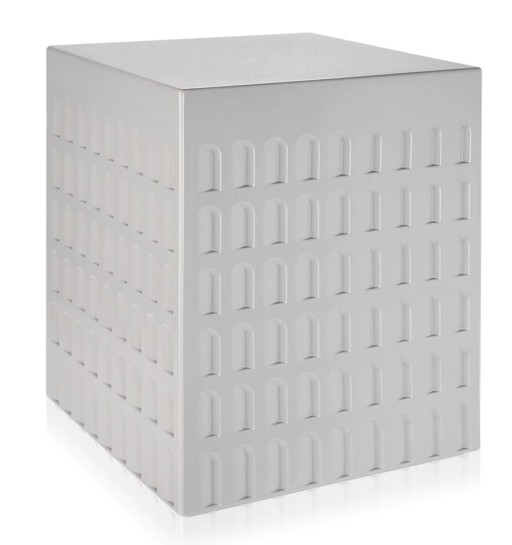 Taburet Kartell EUR design Fabio Novembre  45x36x36cm  gri