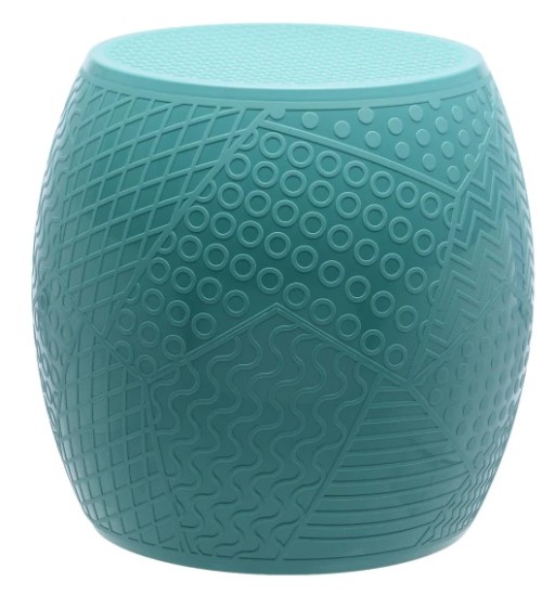 Masuta Kartell Roy design Alessandro Mendini  h43cm  d45cm  verde petrol