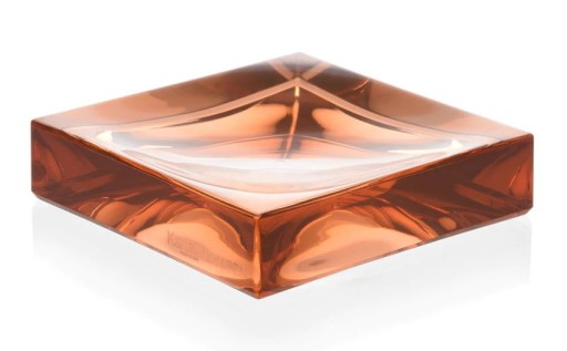 Savoniera Kartell Boxy design Ludovica & Roberto Palomba  roz nude