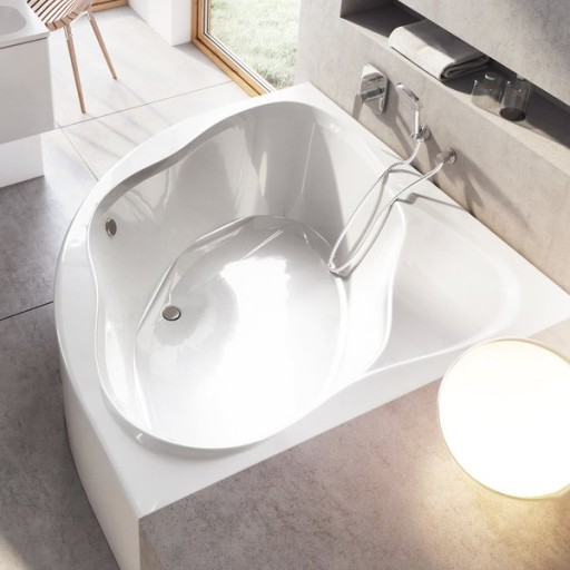 Cada baie de colt Ravak New Day 140x140cm  acril