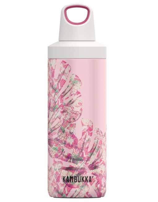 Sticla termos Kambukka Reno cu capac Twist  inox  500 ml  Monstera Leaves