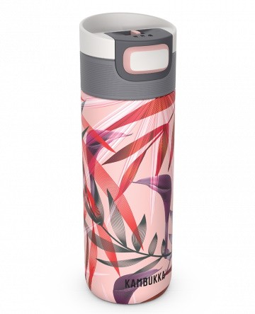 Cana termos Kambukka Etna cu capac 3 in 1 Snapclean  inox  500 ml  Trumpet Flower