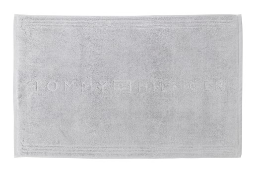 Covor de baie Tommy Hilfiger Plain 2 50x80cm  Silver