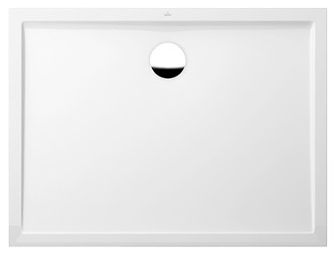 Cadita de dus rectangulara Villeroy & Boch Futurion Flat 120x90cm  alb
