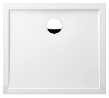Cadita de dus rectangulara Villeroy & Boch Futurion Flat 100x80cm  alb