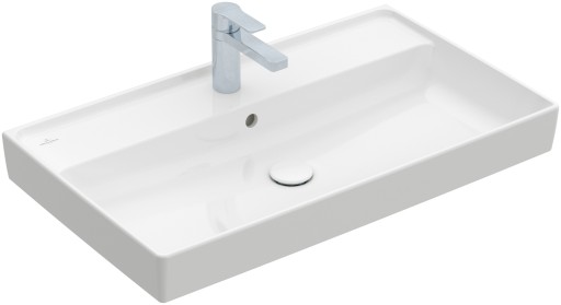 Lavoar Villeroy & Boch Collaro 80x47cm  finisat suplimentar  alb