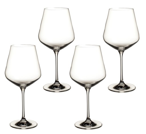 Set 4 pahare vin rosu Villeroy & Boch La Divina Goblet 235mm  0 47 litri
