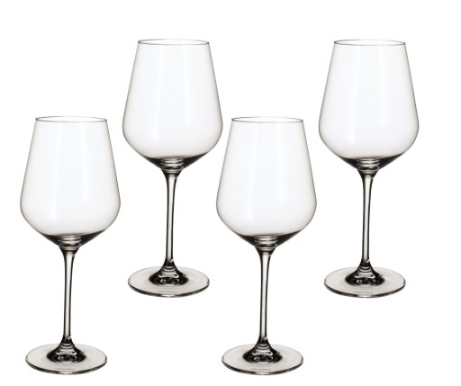 Set 4 pahare vin rosu Villeroy & Boch La Divina Bordeaux Goblet 252mm  0 65 litri