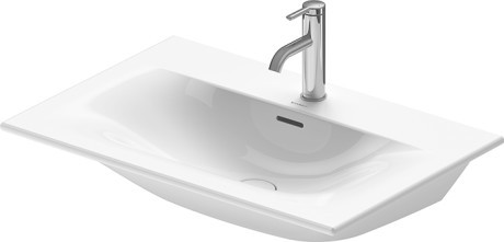 Lavoar Duravit Viu 73x49cm finisaj WonderGliss  montare pe mobilier