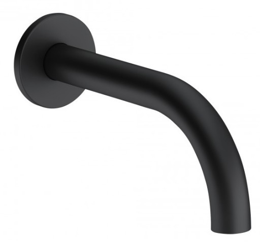 Pipa cada Kludi Bozz 16cm  negru mat