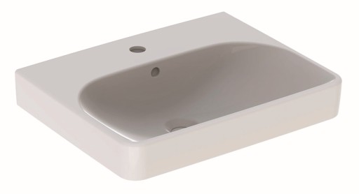 Lavoar Geberit Smyle Square 55x44cm  montare pe mobilier  alb