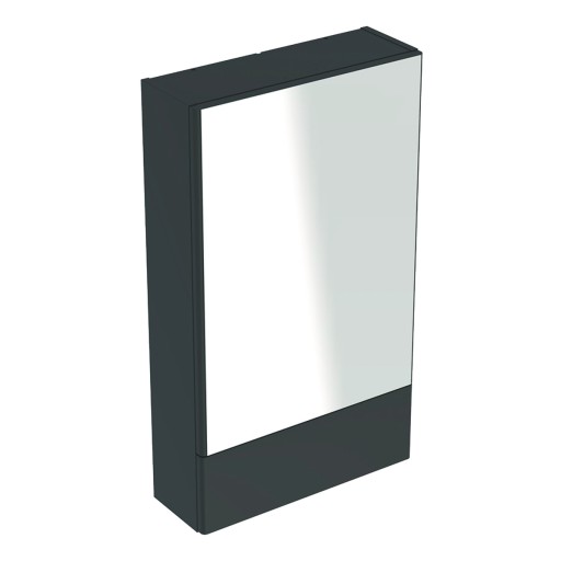 Dulap cu oglinda Geberit Selnova Square  49.3x85x17.6 cm  lava mat