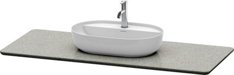 Blat compozit pentru lavoar Duravit Luv 1388x595mm  gri structurat