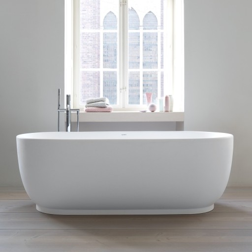 Cada freestanding Duravit Luv 180x85 cm  cu set scurgere inclus