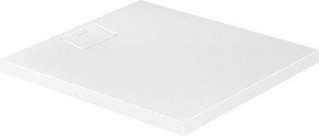 Cadita de dus dreptunghiulara Duravit Stonetto 80x90 cm  compozit alb