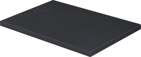 Cadita de dus dreptunghiulara Duravit Stonetto 80x120 cm  compozit antracit
