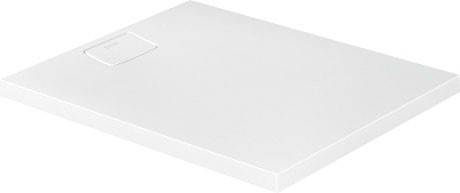 Cadita de dus dreptunghiulara Duravit Stonetto 80x100 cm  compozit alb