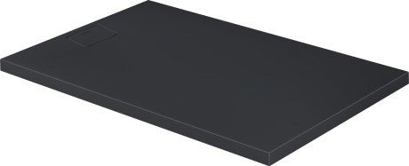 Cadita de dus dreptunghiulara Duravit Stonetto 90x140 cm  compozit antracit