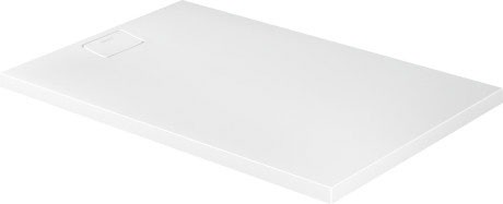 Cadita de dus dreptunghiulara Duravit Stonetto 90x140 cm  compozit alb