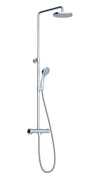 Coloana de dus Ravak Termo 100 cu baterie termostatata  crom