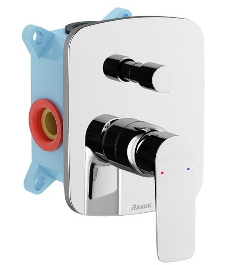 Baterie cada - dus Ravak Classic CL 065.00 cu montaj incastrat  necesita corp ingropat R-box