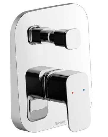 Baterie cada - dus Ravak 10° Free TD F 061.00 cu montaj incastrat  corp ingropat inclus