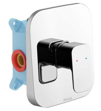Baterie dus Ravak 10° Free TD F 066.00 cu montaj incastrat  necesita corp ingropat R-box