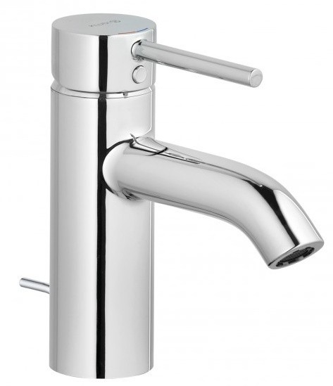 Baterie lavoar Kludi Bozz 75 cu ventil metalic pop-up  crom