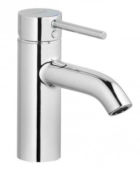 Baterie lavoar Kludi Bozz 75 cu ventil push-open  crom