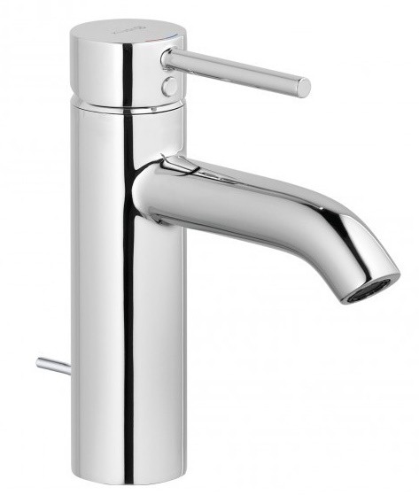 Baterie lavoar Kludi Bozz 100 cu ventil metalic pop-up  crom
