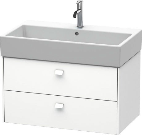 Dulap baza suspendat Duravit Brioso 784x442mm  cu doua sertare   alb mat