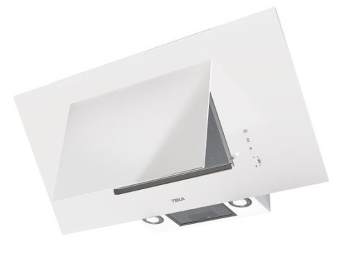 Hota Teka DVT 98660 TBS 3 trepte + Turbo  698 m3/h  FreshAir  turbina dubla  90 cm  timer  paravan sticla  White