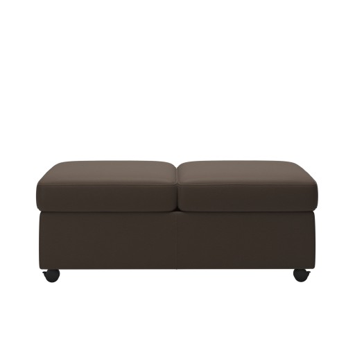 Ottoman dublu Stressless Doubleotto  tapiterie piele Batik Mole