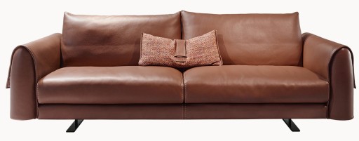 Canapea Gamma Dandy Karl  244cm  piele Danka F804  HandMade in Italy