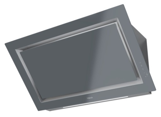 Hota Teka DLV 98660 ST 90cm design vertical  3 trepte + turbo  max 614m3/h  Stone Grey