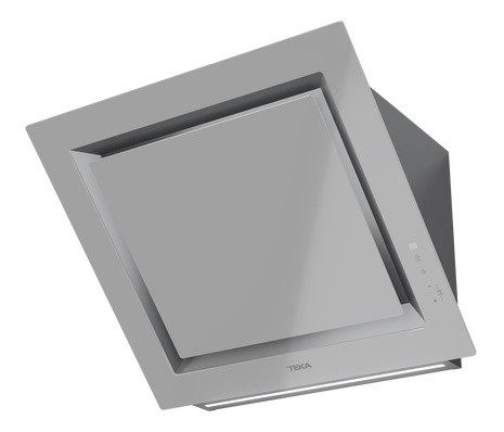 Hota Teka DLV 68660 SM 60cm design vertical  3 trepte + turbo  max 614m3/h  Steam Grey