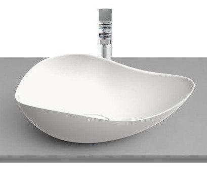 Lavoar tip bol Roca Ohtake 54x37.5cm  alb mat