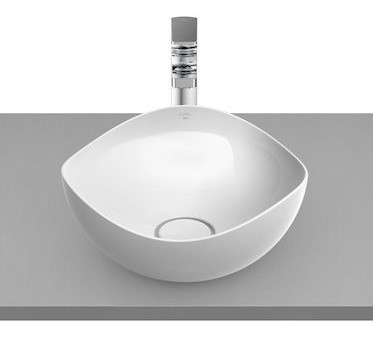 Lavoar tip bol Roca Ohtake 37.5x37.5cm  alb