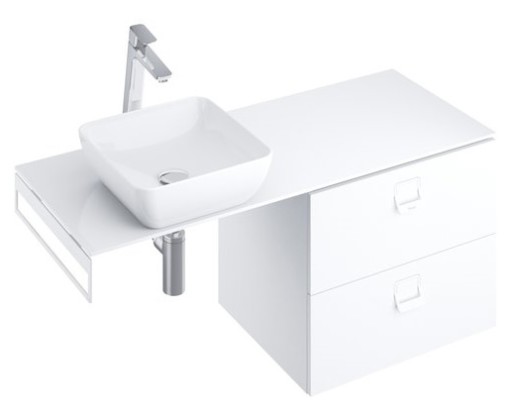 Blat pentru lavoar Ravak Comfort 1200  120x46cm  alb