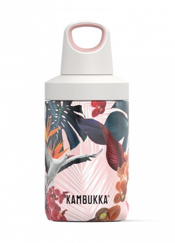 Sticla termos Kambukka Reno cu capac Twist  inox  300 ml  Orchids