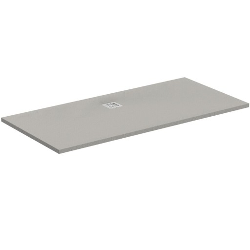 Cadita de dus joasa dreptunghiulara Ideal Standard Ultra Flat S 170x90 cm Ideal Solid  gri