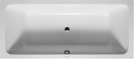 Cada baie rectangulara Duravit D-Code 180x80cm  montaj incastrat  acril