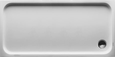 Cadita de dus dreptunghiulara Duravit D-Code 150x75cm  acril  alb