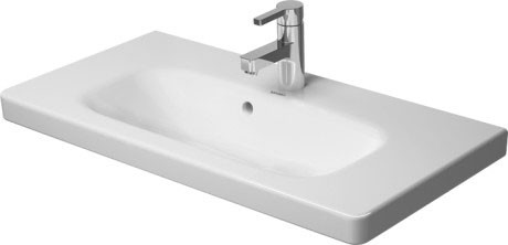 Lavoar Duravit Durastyle Compact 78.5x40cm  montare pe mobilier
