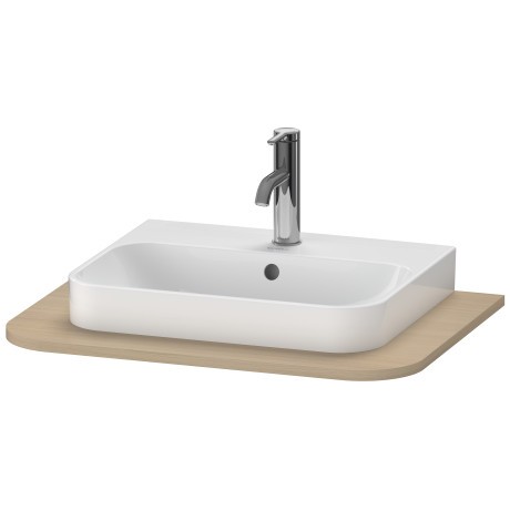 Blat pentru lavoar Duravit Happy D.2 Plus  65x48cm  stejar mediteranean