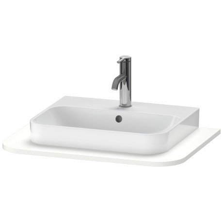 Blat pentru lavoar Duravit Happy D.2 Plus  65x48cm  alb mat satinat