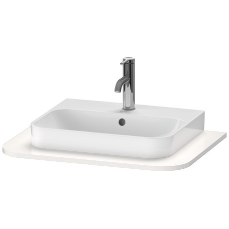 Blat pentru lavoar Duravit Happy D.2 Plus  65x48cm  alb lucios