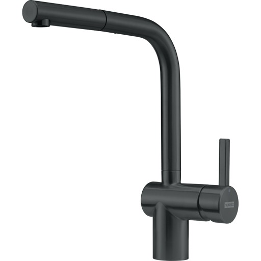 Baterie bucatarie Franke Atlas Neo cu pipa extractibila  Industrial Black