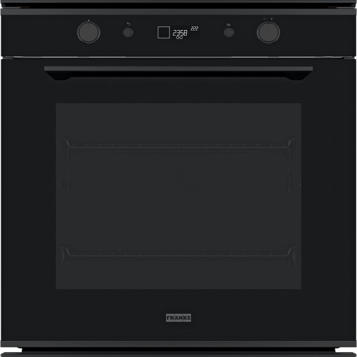 Cuptor electric incorporabil Franke Mythos FMY 98 P BK Cookassist  73 litri  10 functii  autocuratare pirolitica  Nero