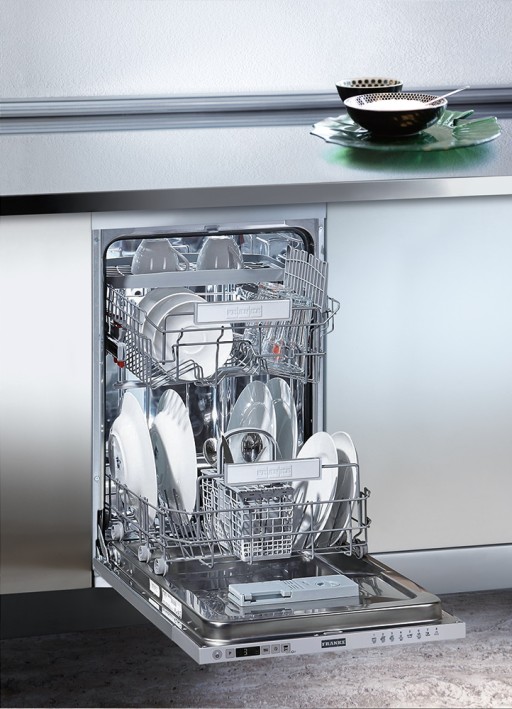 Masina de spalat vase incorporabila Franke FDW 4510 E8P E  10 seturi  8 programe  45cm  Clasa E